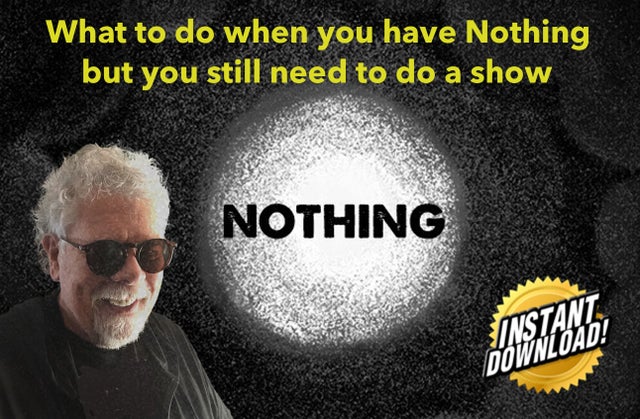 (image for) Nick Lewin - Nothing - What to do if you have NO props