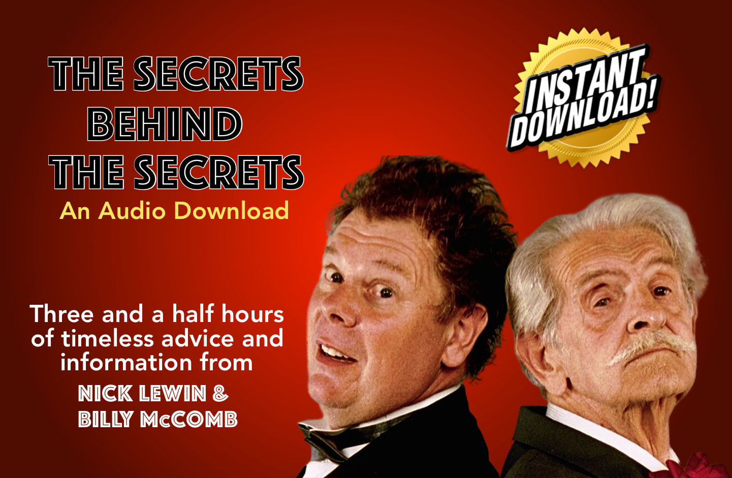 (image for) Nick Lewin and Billy McComb - The Secrets Behind The Secrets (Audio)