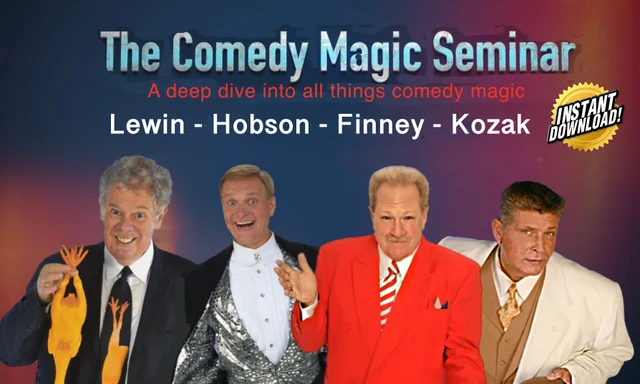 (image for) Michael Finney, Jeff Hobson, Paul Kozak, and Nick Lewin - The Comedy Magic Seminar