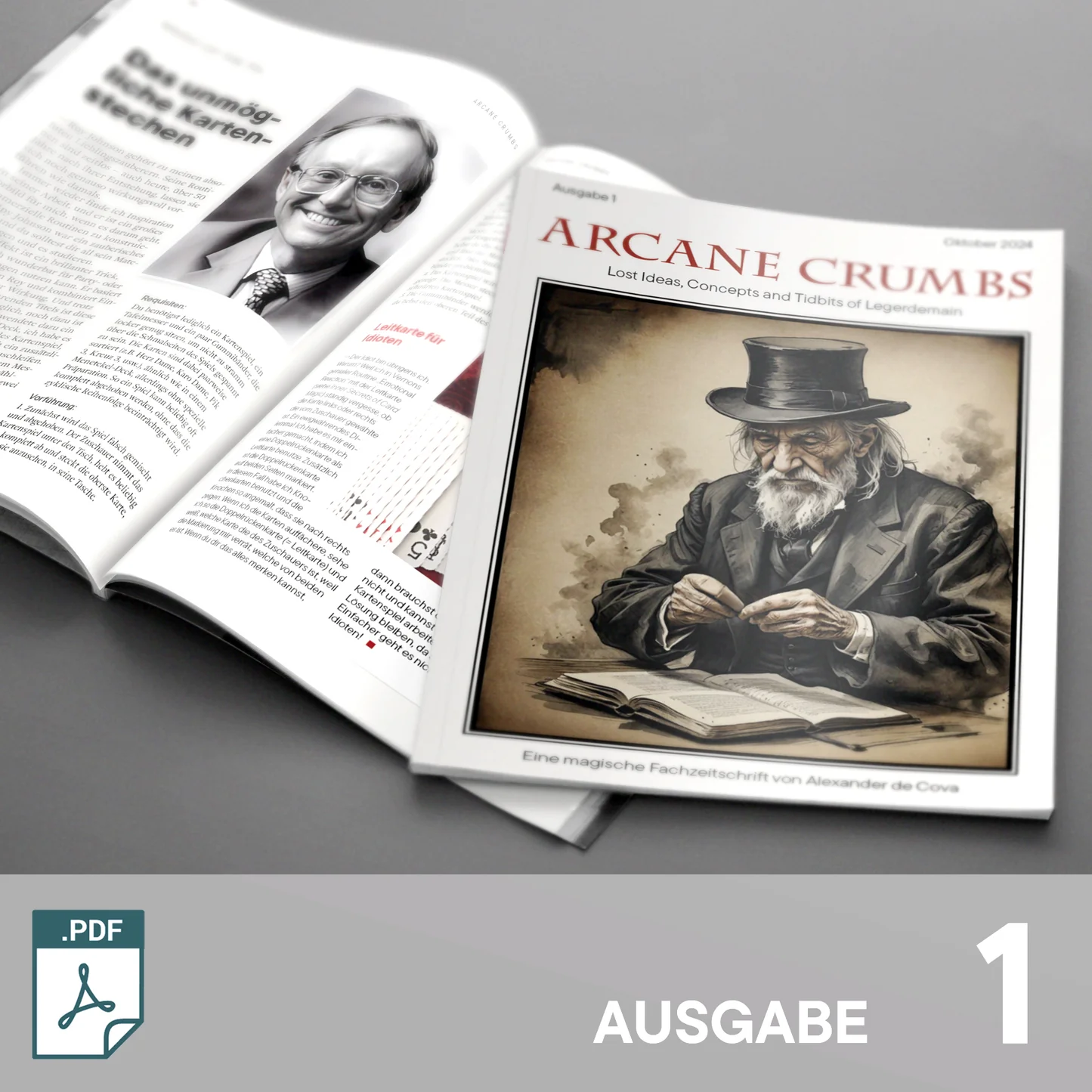 (image for) Alexander de Cova - Arcane Crumbs #1 (English)