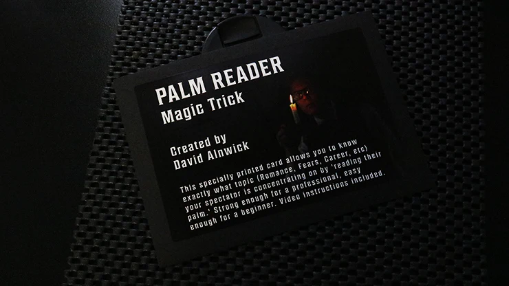 (image for) David Alnwick - The Palm Reader Card