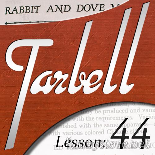 (image for) Dan Harlan - Tarbell 44: Rabbit and Dove Magic