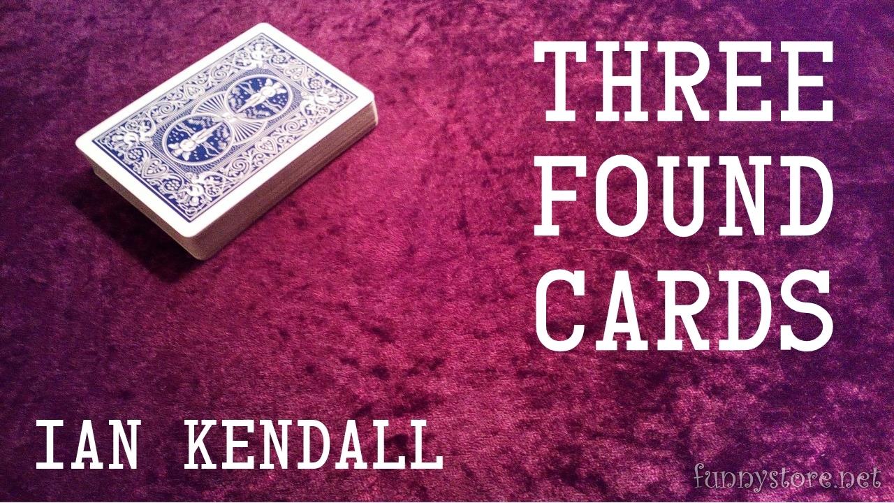 (image for) Ian Kendall - Three Found Cards