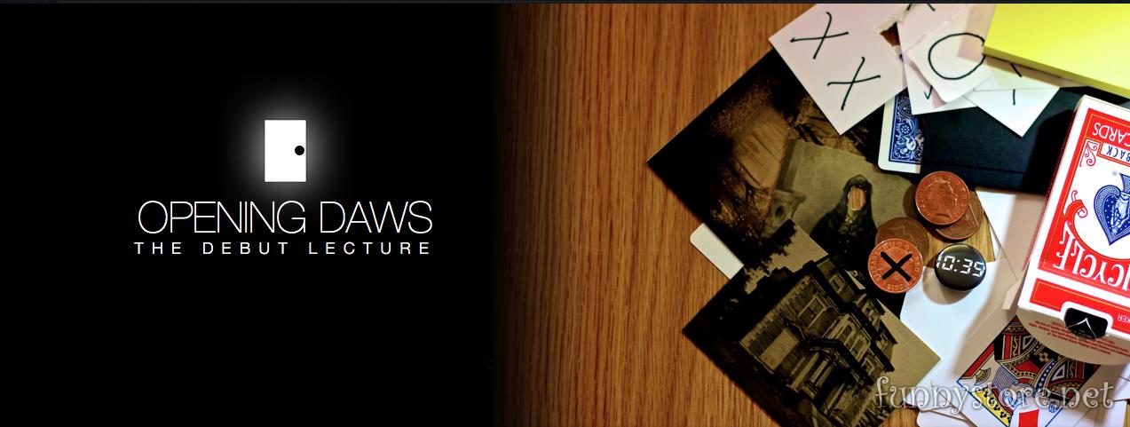 (image for) Jamie Daws - Opening Daws Lecture Notes