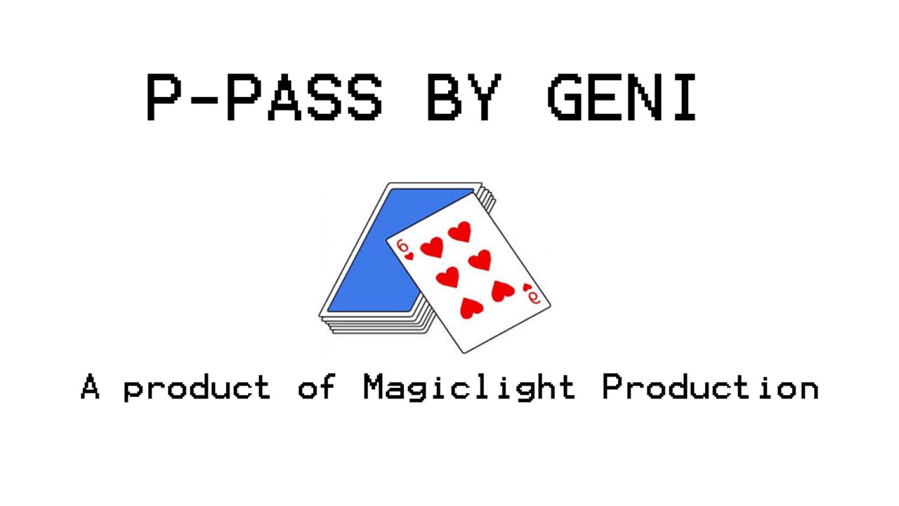 (image for) GENI - P-Pass