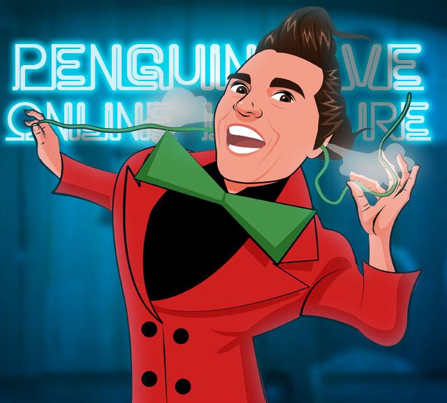 (image for) Sylvester the Jester Penguin Live Online Lecture