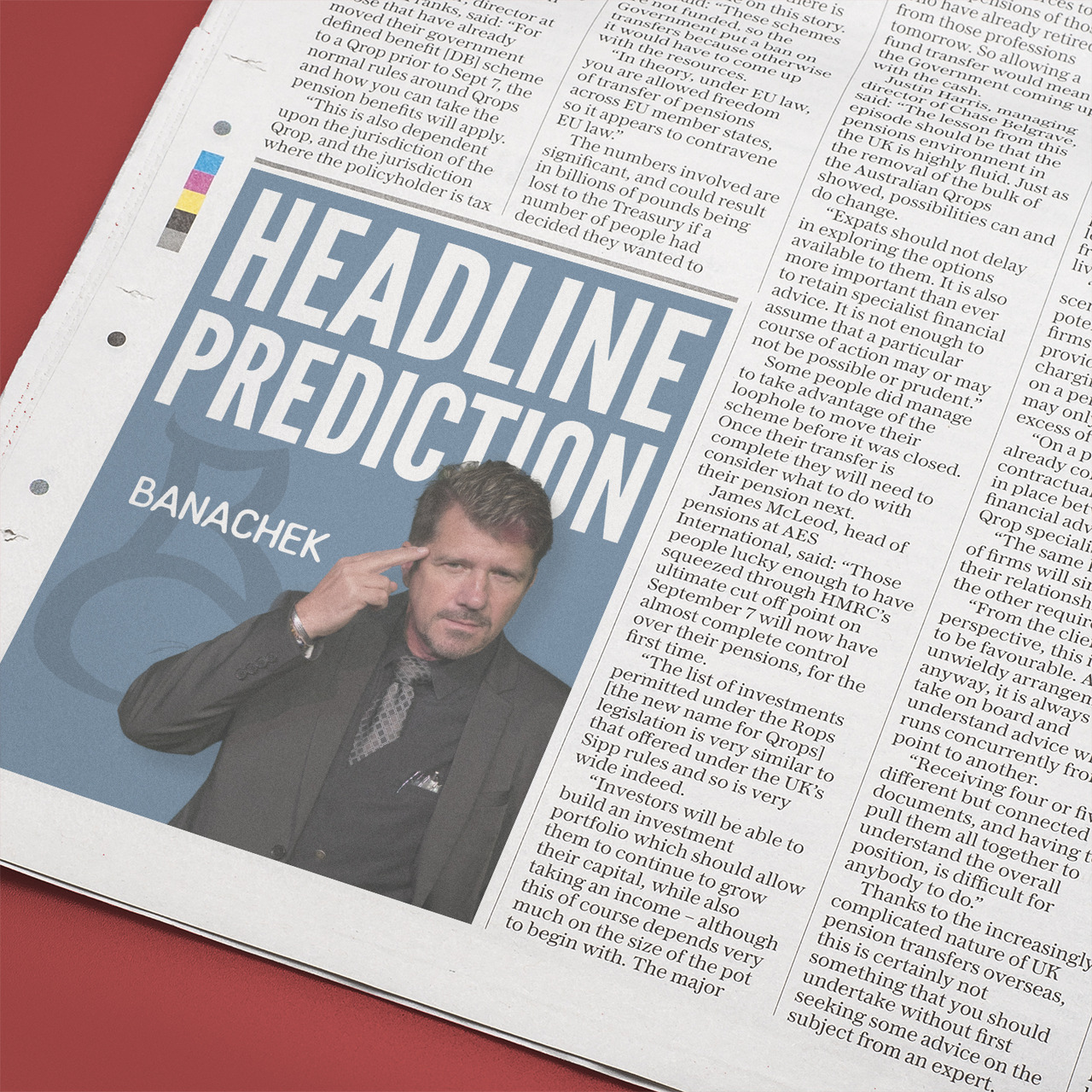 (image for) Banachek - Headline Prediction