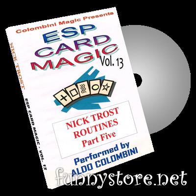 (image for) Aldo Colombini - ESP Card Magic Vol. 13: Nick Trost Part 5