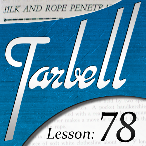 (image for) Dan Harlan - Tarbell 78: Silk & Rope Penetrations