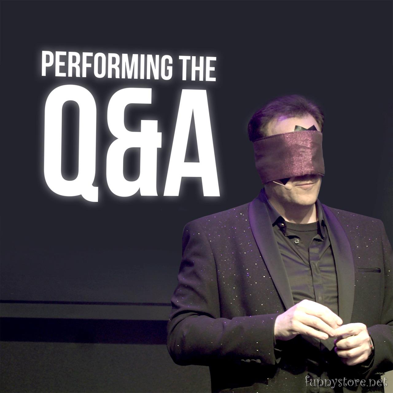 (image for) Gerry McCambridge - Performing the Q&A (PDF)