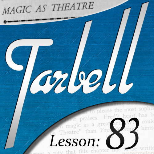 (image for) Dan Harlan - Tarbell 83: Magic as Theater