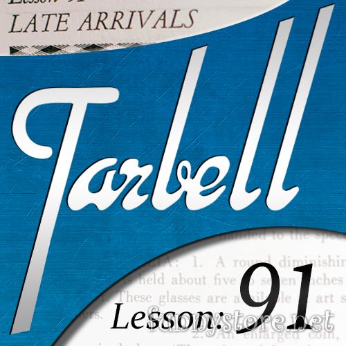 (image for) Dan Harlan - Tarbell 91: Late Arrivals