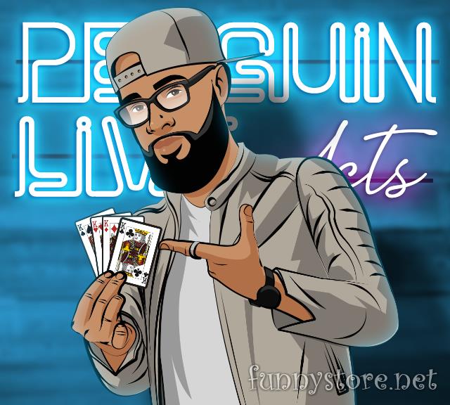 (image for) Eric Jones Penguin Live Act