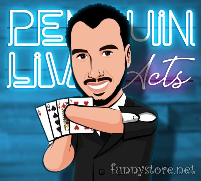 (image for) Mahdi Gilbert Penguin Live Act