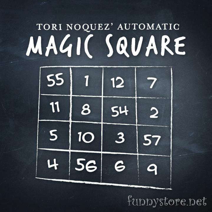 (image for) Tori Noquez - Automatic Magic Square
