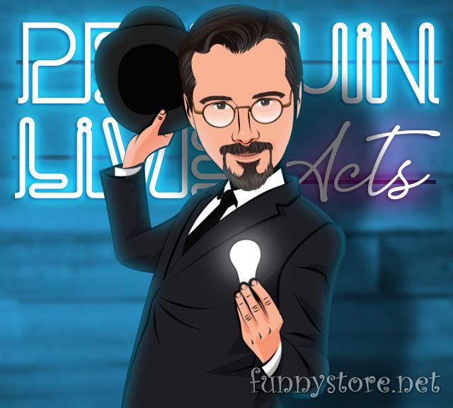 (image for) Larry Hass Penguin Live Act