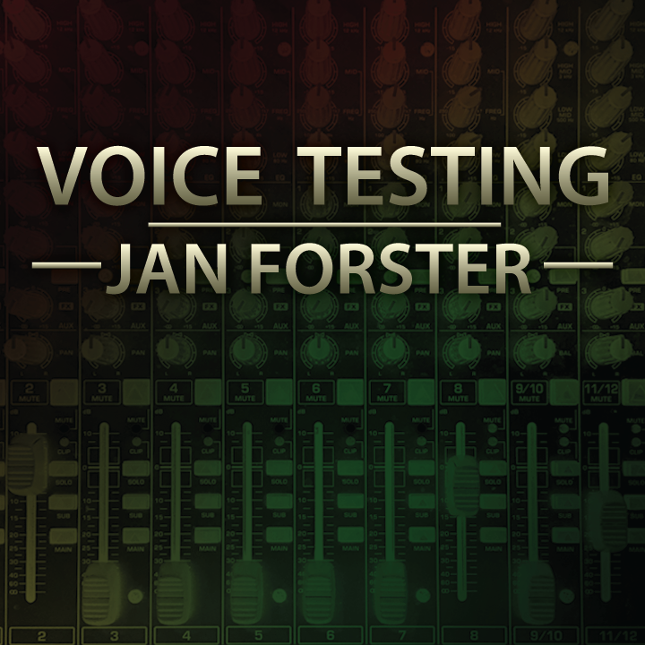 (image for) Jan Forster - Voice Testing