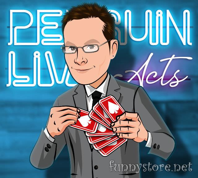 (image for) Paul Vigil Penguin Live Act