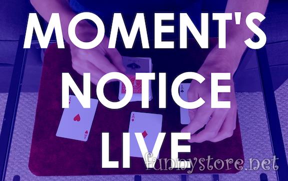 (image for) Cameron Francis - Moment's Notice Live