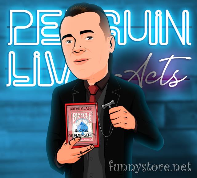 (image for) Dan Harlan Penguin Live Act