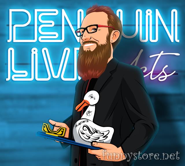 (image for) Erik Tait Penguin Live Act