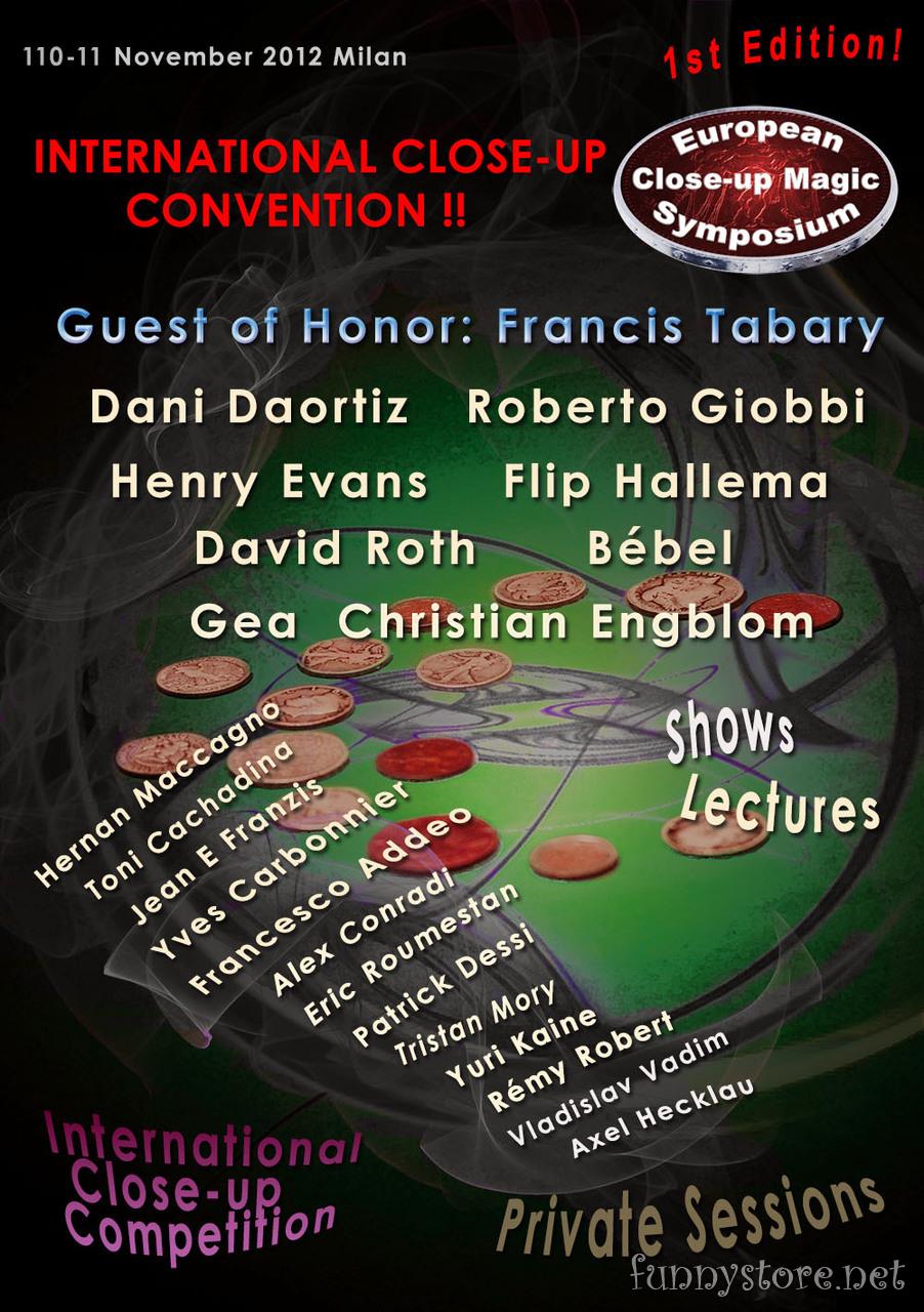 (image for) European Close-Up Magic Symposium: Close-Up Magic Symposium Volume 3