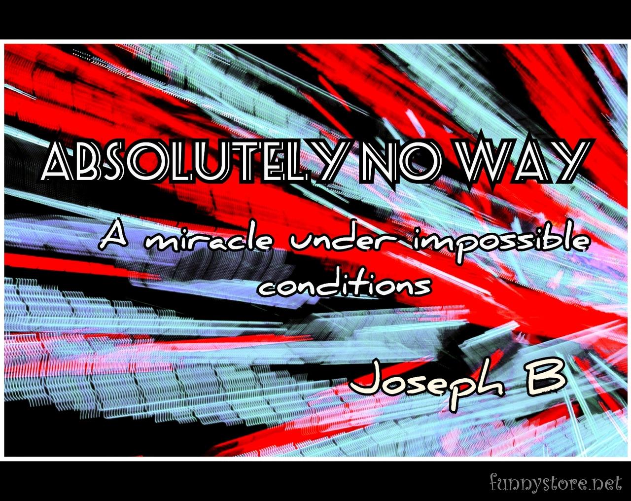 (image for) Joseph B - ABSOLUTELY NO WAY