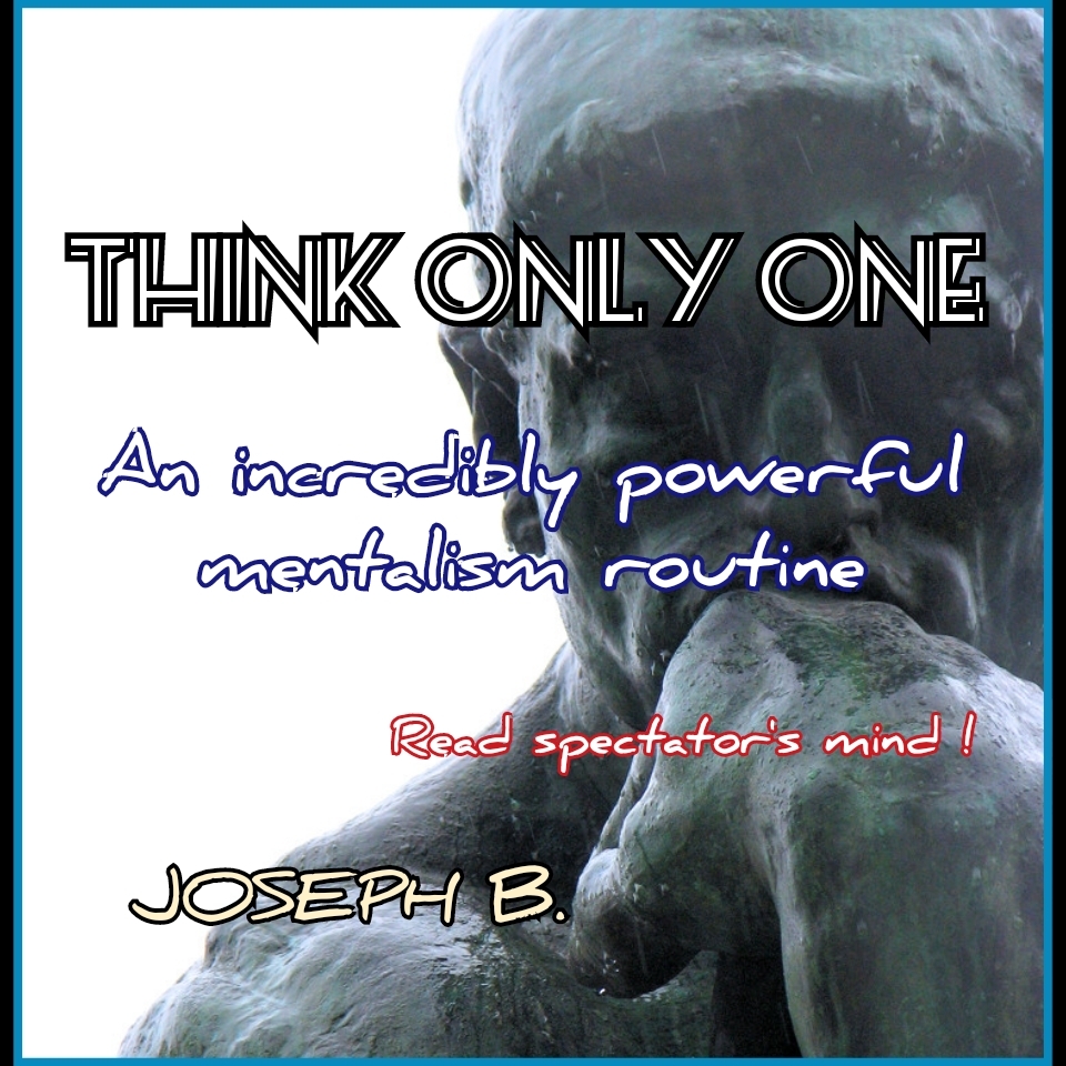 (image for) Joseph B - THINK ONLY ONE