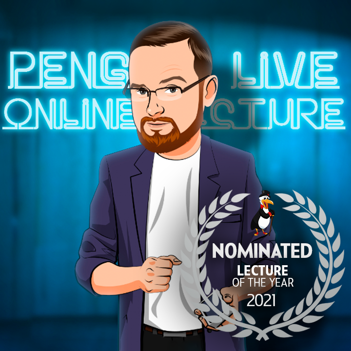 (image for) Caleb Wiles Penguin Live Online Lecture