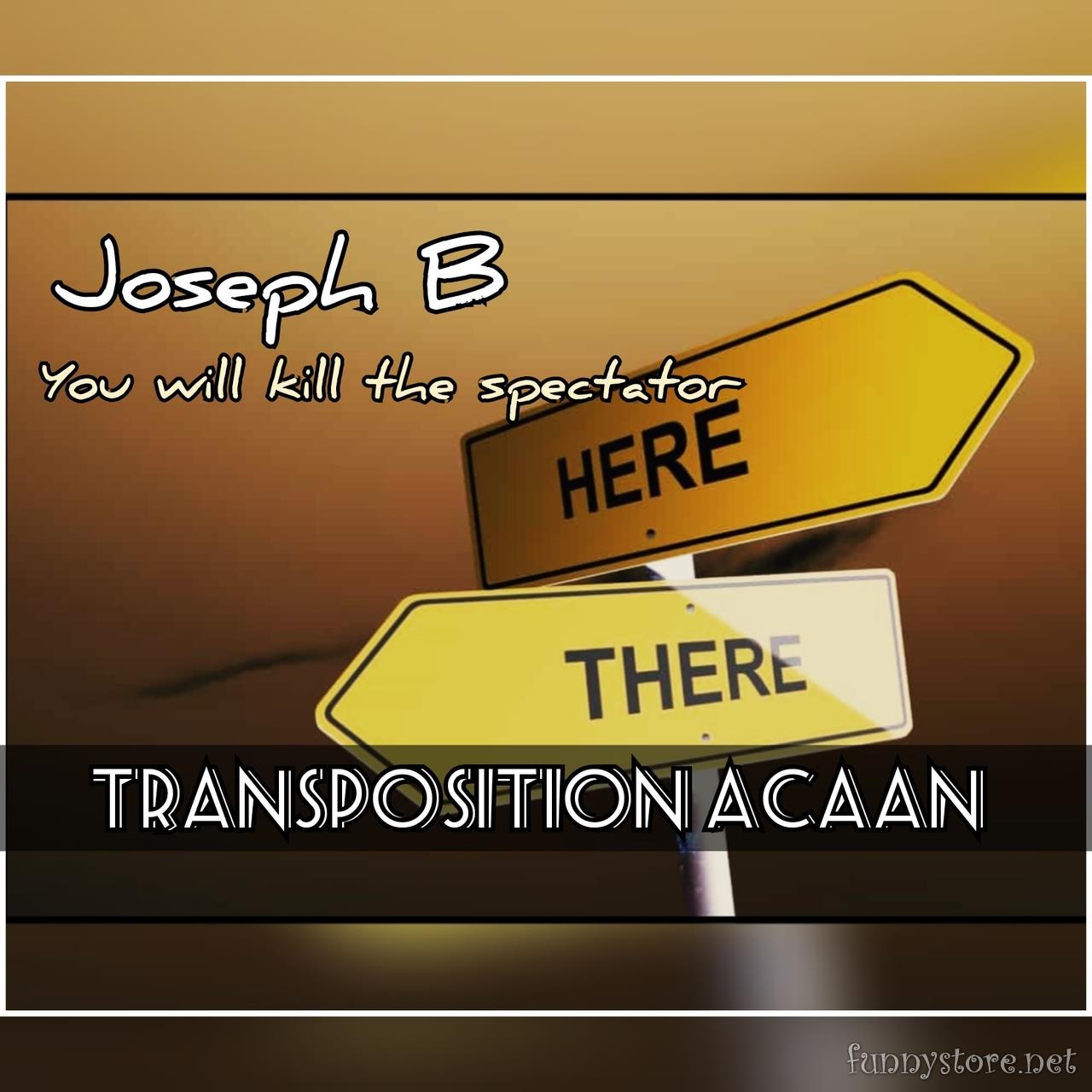 (image for) Joseph B - TRANSPOSITION ACAAN