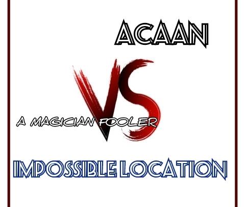 (image for) Joseph B. - ACAAN VS IMPOSSIBLE LOCATION (Video+PDF)