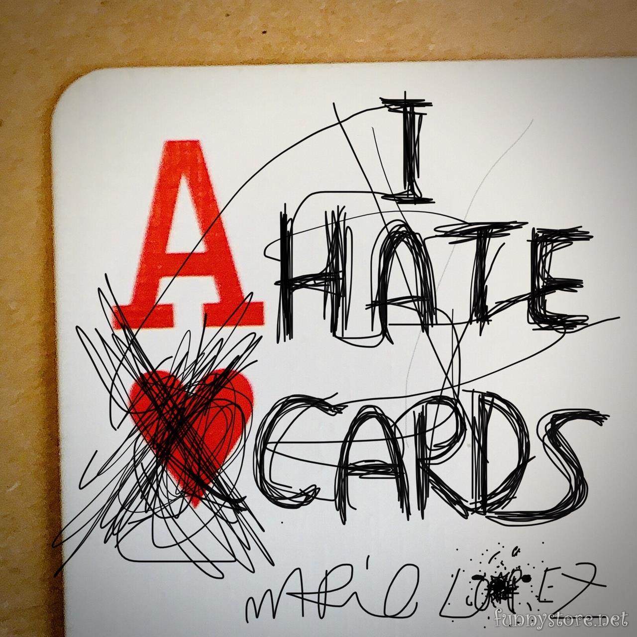 (image for) Mario Lopez - #IHATECARDS