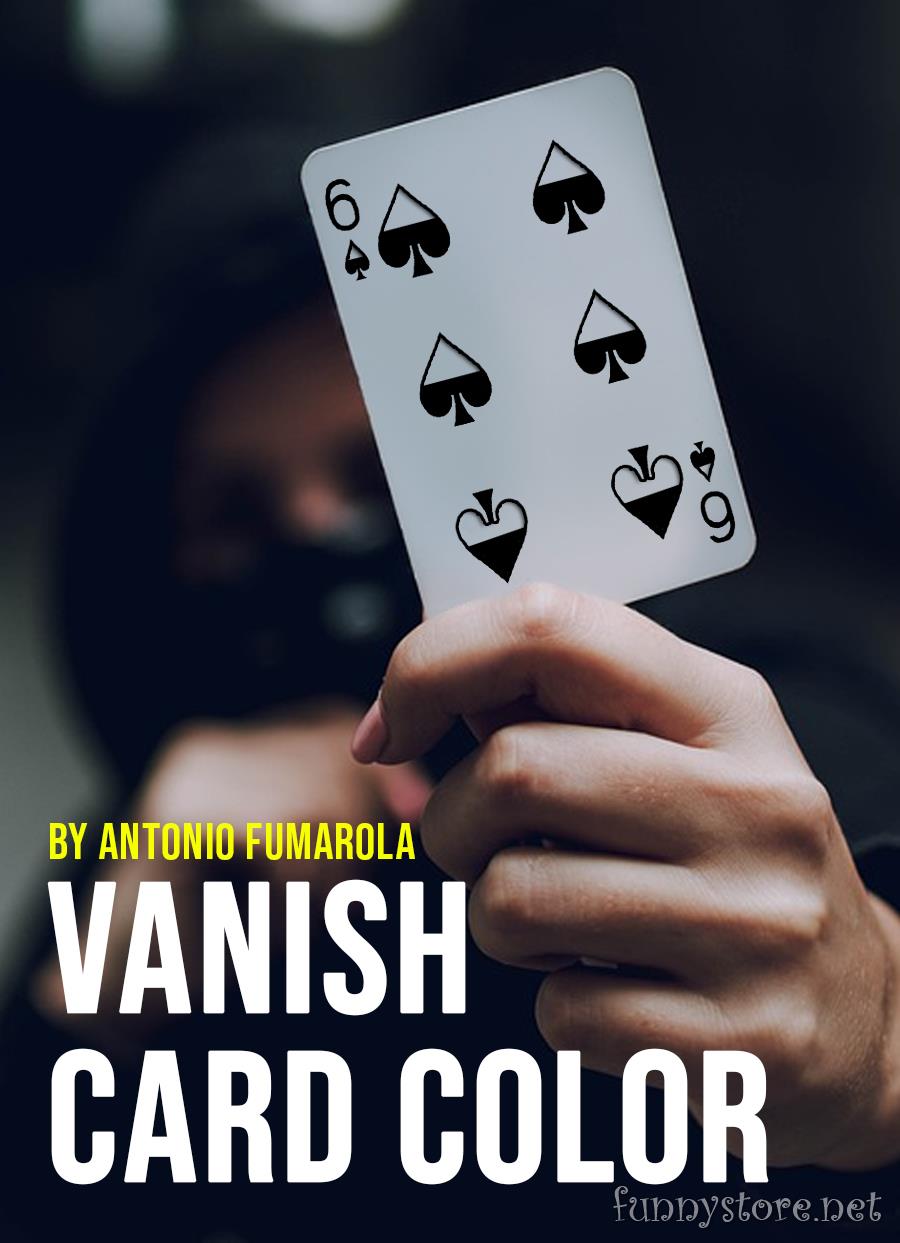 (image for) Antonio Fumarola - Vanish Card Color