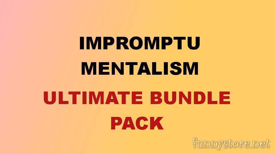 (image for) Sujat Mukherjee - The Ultimate Mind Reading Bundle Pack