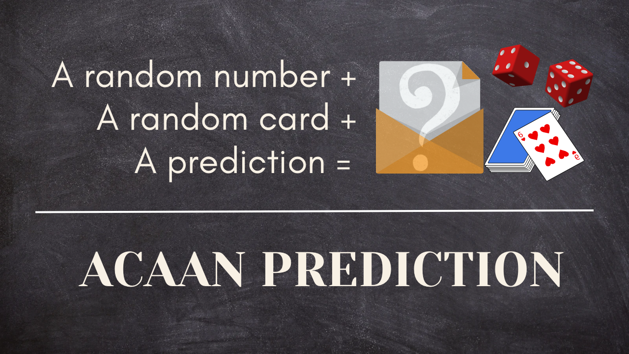 (image for) Francesco Ceriani - Acaan Prediction
