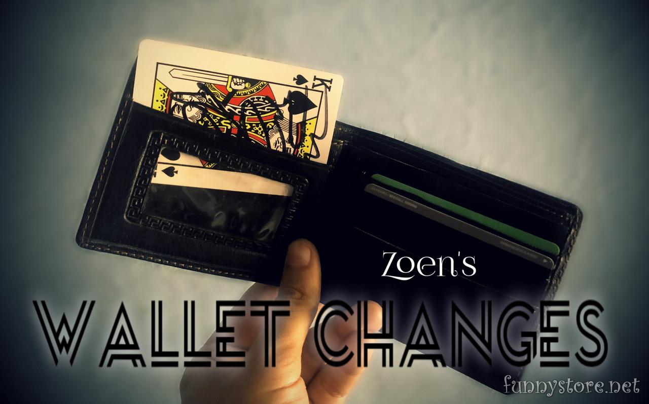 (image for) Zoen's - Wallet changes