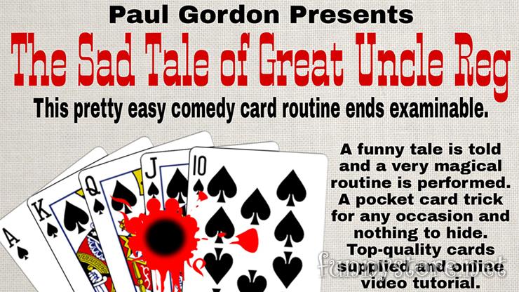 (image for) Paul Gordon - The Sad Tale of Great Uncle Reg