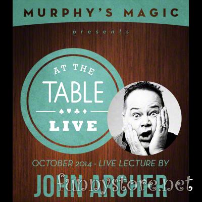 (image for) At The Table Live Lecture John Archer (October 1st 2014)