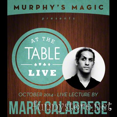(image for) At The Table LIVE Lecture Mark Calabrese (10/29/2014)