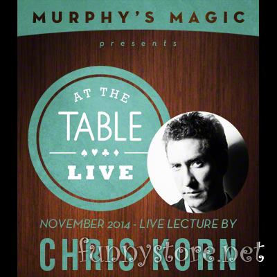 (image for) At The Table Live Lecture Chris Korn (November 12th 2014)