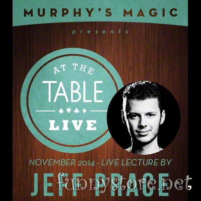 (image for) At The Table Live Lecture Jeff Prace (November 26th 2014)