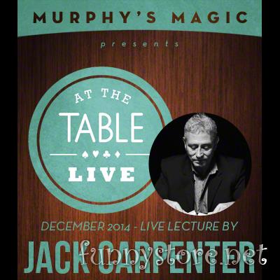 (image for) At The Table Live Lecture Jack Carpenter (December 3rd 2014)