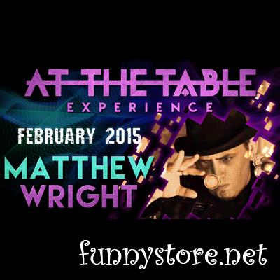 (image for) At The Table Live Lecture Matthew Wright (February 4th 2015)