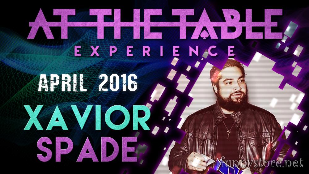 (image for) At The Table Live Lecture Xavior Spade (April 6th 2016)