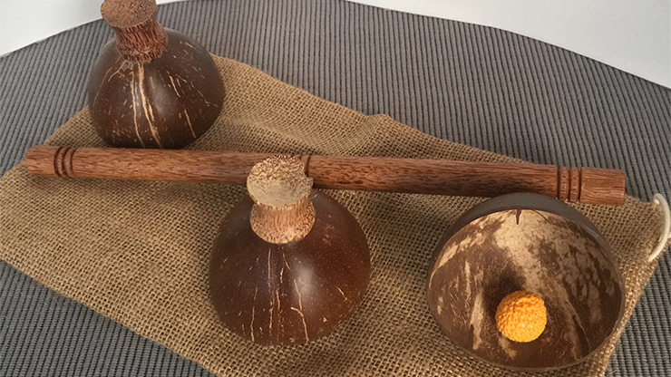 (image for) Gary Kosnitzky - Cheppum Panthum Coconut Shell Cups and Wand