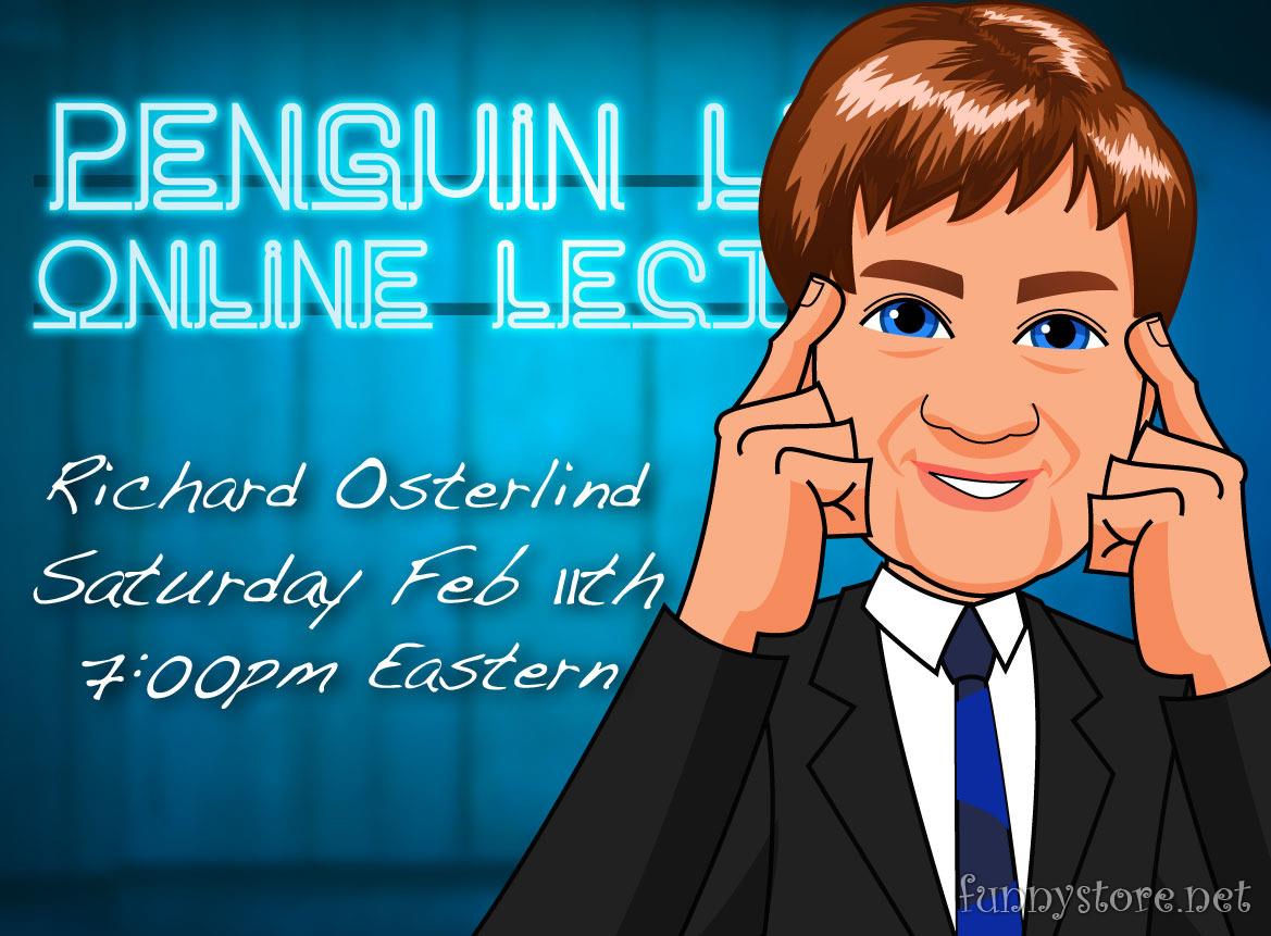 (image for) Richard Osterlind Penguin Live Online Lecture