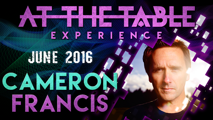 (image for) At The Table Live Lecture Cameron Francis (June 1st 2016)