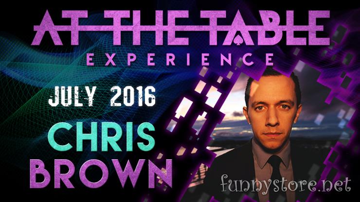 (image for) At The Table Live Lecture Chris Brown (July 6th 2016)