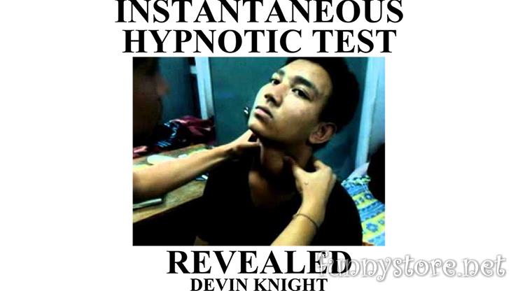 (image for) Devin Knight - Instantaneous Hypnotic Test Revealed