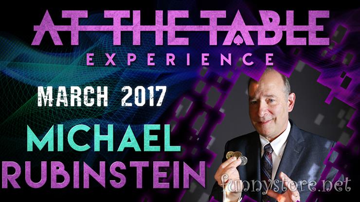 (image for) At The Table Live Lecture Michael Rubinstein (March 1st 2017)